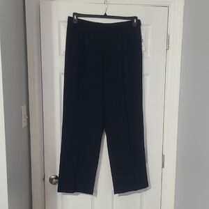 Le Suit Women's Navy Wide Leg Pants